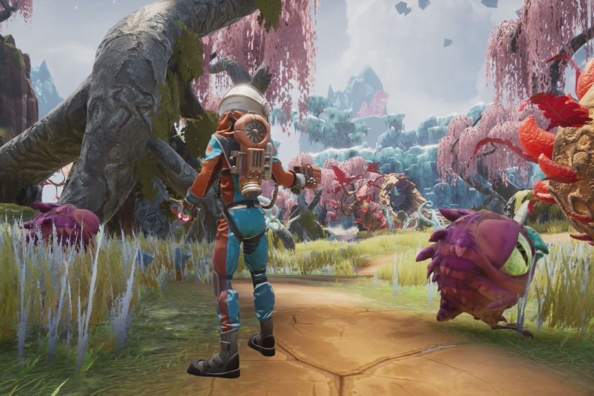 Journey to the Savage Planet gameplay